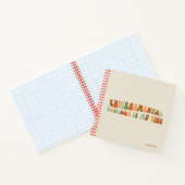 Groovy、レトロ環境科学は私の人生だ ノートブック (内部)