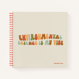 Groovy、レトロ環境科学は私の人生だ ノートブック