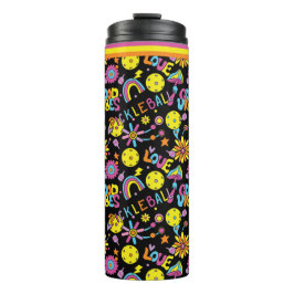 Groovy、レトロ90s、黒 タンブラー