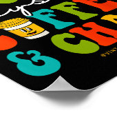 Groovy 100日のコーヒーとカオス先生100 Da ポスター (角)