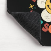 Groovy 100日の学校ヒッピーフローラ先生St マウスパッド (コーナー)