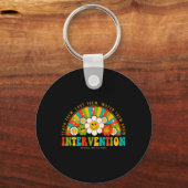 Groovy 100日の学校先生介入Squ キーホルダー (正面)