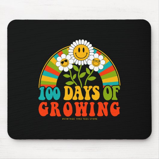 Groovy 100日の学校先生子供100日の マウスパッド (正面)
