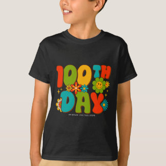 Groovy 100日の学生先生Kids Hi Tシャツ
