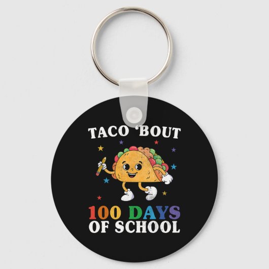 Groovy 100th日先生タコ約100日のSch キーホルダー (正面)