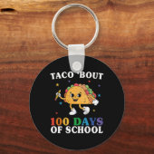 Groovy 100th日先生タコ約100日のSch キーホルダー (正面)