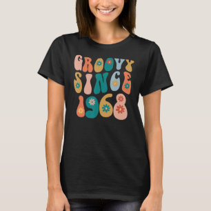 Groovy 1968以来54番目の誕生日ヒッピースタイル54 Ye Tシャツ