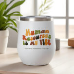 Groovy 1970s人事はMy Vibe、HR<br><div class="desc">贈り物この「人事は私のバイブ」タンブラーあなたの人生のHRプロフェッショナルに。</div>