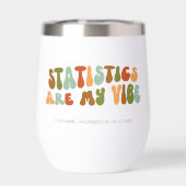 Groovy 1970s統計は統計学者の私のVibeである (背面)