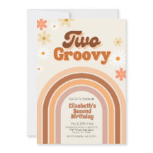 Groovy 2回目の誕生日の招待状2