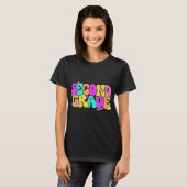 Groovy 2級2級新学期鉛筆色 tシャツ (正面フル)