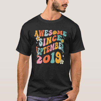 Groovy 2019年9月以素晴らし降3回目の誕生日3 tシャツ