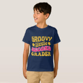 Groovy 2nd Grader新学期Tシャツ Tシャツ (正面フル)