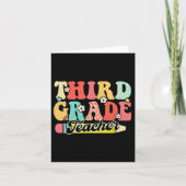 Groovy 3年生先生1日目3年生 カード (正面)