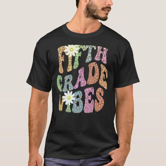 Groovy 5年生VIBESスクール先生5年生 Tシャツ (正面)