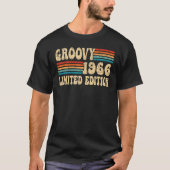 Groovy 56誕生日1966 56歳Groovy 1966 Tシャツ (正面)