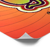 Groovy 60のパーティーポスター ポスター (角)