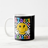 Groovy 67th Day Of School Shirt 67 Days Smarter Te コーヒーマグカップ (左)
