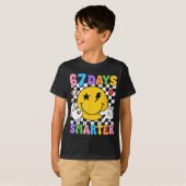 Groovy 67th Day Of School Shirt 67 Days Smarter Te Tシャツ (正面フル)