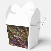 Groovy 70の波型ヒッピーサイケデリック フェイバーボックス (オープン)