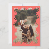 Groovy 70sフォトクリスマスカード シーズンカード (裏面)