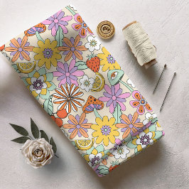 Groovy 70sフラワーパワーID929 ファブリック