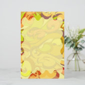 Groovy 70s固定 便箋 (スタンド正面)