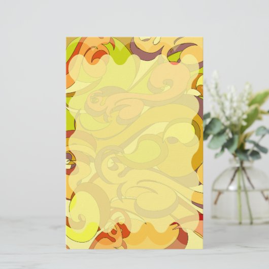 Groovy 70s固定 便箋 (スタンド正面)