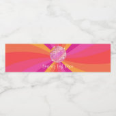 Groovy 70s最後のディスコバチェロレッテ、サラ ペットボトルラベル (シングルラベル)