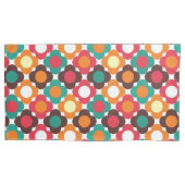 Groovy 70s Retro Flower Pattern | Bold Boho Floral 枕カバー (正面)