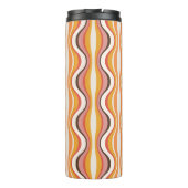 Groovy, 70s retro style patterned travel mug タンブラー (裏面)