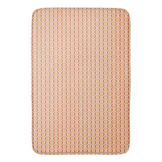 Groovy, 70s style patterned bath mat バスマット (正面縦)