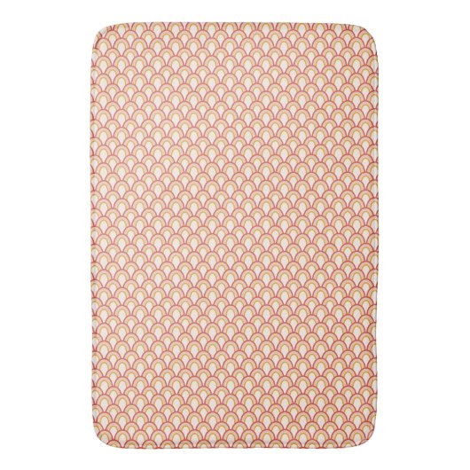 Groovy, 70s style patterned bath mat バスマット (正面縦)