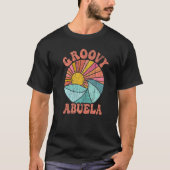 Groovy Abuela 70s Aesthetic Nostalgia 1970's Mexic Tシャツ (正面)
