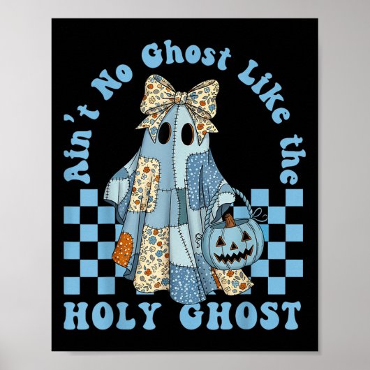 Groovy Aintいいえ幽霊のような聖なる幽霊クリスチャン ポスター (正面)