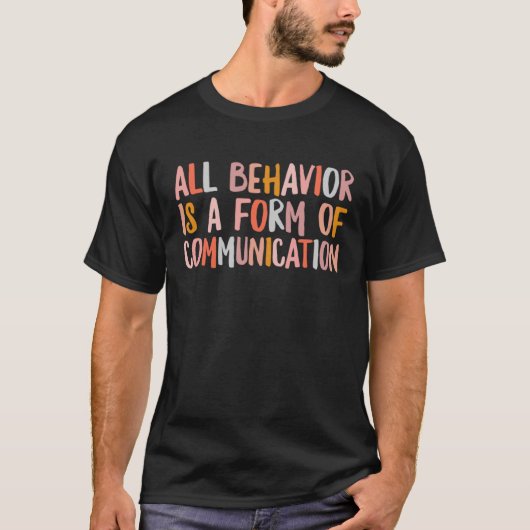 Groovy All Behaviorは通信Abaの型枠 Tシャツ (正面)