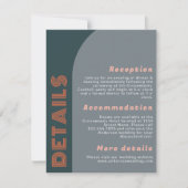 Groovy Archモダンレトロ結婚の詳細 (正面)