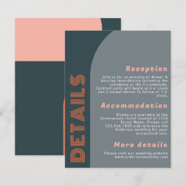 Groovy Archモダンレトロ結婚の詳細