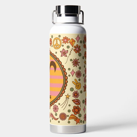 Groovy Aries Custom ウォーターボトル (背面)