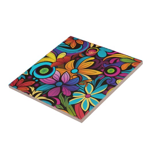 Groovy Artセラミックタイル タイル (側面)