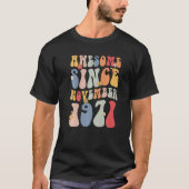 Groovy Awesome Since November 1971 Retro 51st Tシャツ (正面)