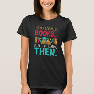 Groovy B読を禁止する代わりに本を試す Tシャツ