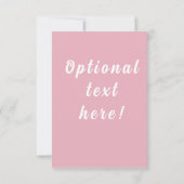 Groovy Baby Shower, Bohoレトロ, 70's Vibe 招待状 (裏面)