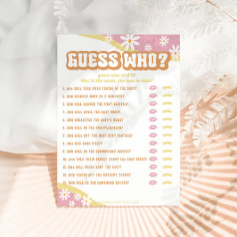 Groovy Baby Shower Games, Bohoレトロ, 70's Vibe メニュー