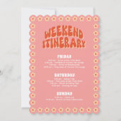 Groovy Bach -バチェロレッテ招待状 招待状 (裏面)