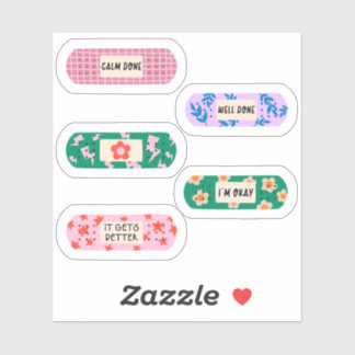 Groovy Bandやる気を起こさせる-Aid -レトロヒーリングビベス シール