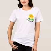 Groovy Be Kind To Your Mind オリジナルTシャツ トライブレンドTシャツ (正面)