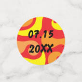 Groovy Bearパーティー紙吹雪 コンフェッティ (スモール正面)