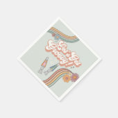 Groovy Birthday Partyのテーブルを取得する スタンダードカクテルナプキン (角)