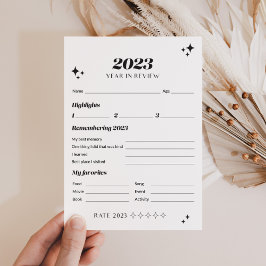 Groovy Black 2023年レビュー年賀状